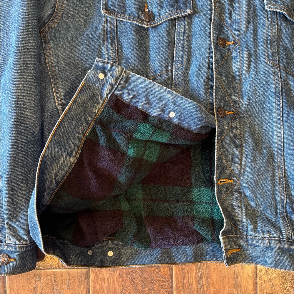 Vintage 90s Canada Sportswear Denim Jacket - Picture 6 of 9